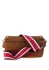 Guess Radar Shoulder Bag, Cognac