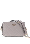 Guess Caddie Logo Patent Crossbody, Taupe