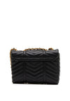 Guess Lovide Mini Quilted Shoulder Bag, Black