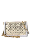 Guess Abey Quilted Mini Crossbody Bag, Gold