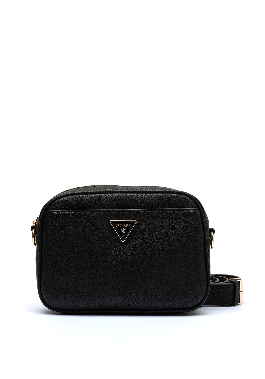 Guess Meridian Small Crossbody Bag, Black - McElhinneys