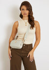 Guess Gemma Mini Crossbody Bag, Taupe