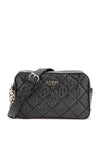 Guess Caddie Logo Patent Crossbody Bag, Black