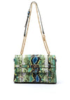 Guess Emilee Convertible Crossbody Bag, Turquoise Multi