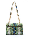 Guess Emilee Convertible Crossbody Bag, Turquoise Multi