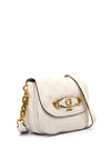 Guess Izzy Peony Debossed Logo Crossbody Bag, White