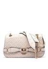 Guess Arlena Logo Embossed Crossbody Bag, Taupe