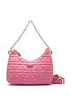 Guess Assia Quilted Shoulder Bag, Pink