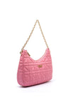 Guess Assia Quilted Shoulder Bag, Pink