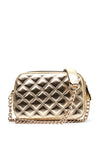 Guess Guilly Quilted Crossbody Camera Bag, Gold