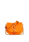 Guess Kuba Mini Saddle Crossbody Bag, Tangerine