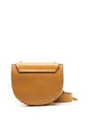 Guess Fleet Mini Crossbody Saddle Bag, Mustard