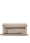 Guess Noelle Saffiano Clutch Crossbody Bag, Taupe