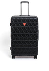 Guess Le Disko Travel 28” 8 Wheel Spinner Suitcase, Black