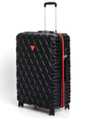 Guess Le Disko Travel 28” 8 Wheel Spinner Suitcase, Black