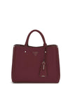 Guess Meridian Medium Tote Bag, Burgundy