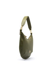 Tommy Hilfiger Chic Monogram Hobo Shoulder Bag, Utility Olive