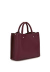 Guess Meridian Medium Tote Bag, Burgundy