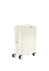 Guess Centennial Smooth 18” 8-Wheeler Spin Suitcase, White