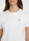 Guess Womens Mini Triangle T-Shirt, White