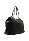 Guess Vikky Logo Embossed Shopper, Black