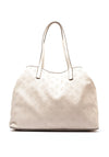 Guess Vikky Logo Embossed Shopper, Stone