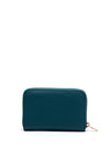 Guess Meridian Large Zip Around Wallet, Teal