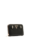 Guess Eco Ali SLG Zip Around Wallet, Black