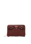 Guess Eco Ali SLG Zip Around Wallet, Burgundy