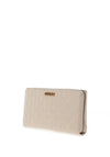 Guess Aveta Large Zip Around Wallet, Stone