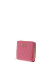 Guess Yarmilla Quilted Small Wallet, Mulberry