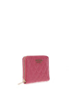 Guess Yarmilla Quilted Small Wallet, Mulberry