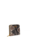 Guess Faux Snakeskin Small Zip Purse, Natural Multi