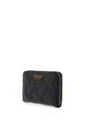 Guess Gracelynn Medium Zip Around Wallet, Black