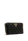 Guess Giully SLG Large Quilted Wallet, Black