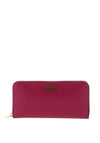 Guess Laurel Large Zip Around Wallet, Boysenberry