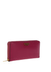 Guess Laurel Large Zip Around Wallet, Boysenberry