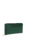 Guess Laurel Large Zip Around Wallet, Forest