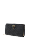 Guess Laurel Lisbet Woven Wallet, Black