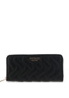 Guess Eco Mai Quilted Wallet, Black