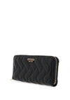 Guess Eco Mai Quilted Wallet, Black