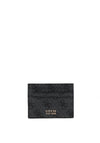 Guess Laurel Logo Card Holder, Coal