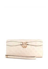 Guess Arlena 4G Peony Logo Large Wallet, Taupe