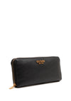 Guess Arja Large Pebbled Faux Leather Purse, Black