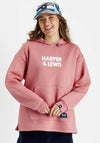 Harper & Lewis Sweet Pea Unisex Hoodie, Pink