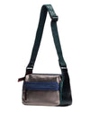 Hispanitas Colour Block Crossbody Bag, Metallic Multi