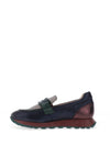 Hispanitas Colour Block Platform Loafers, Multi