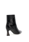 Hispanitas Rio Leather Patent Heeled Boots, Black