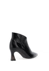 Hispanitas Dalia Grained Leather Heeled Boot, Black