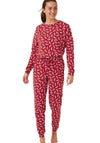 Indigo Sky Dotty Dachshund Pyjama Set, Red